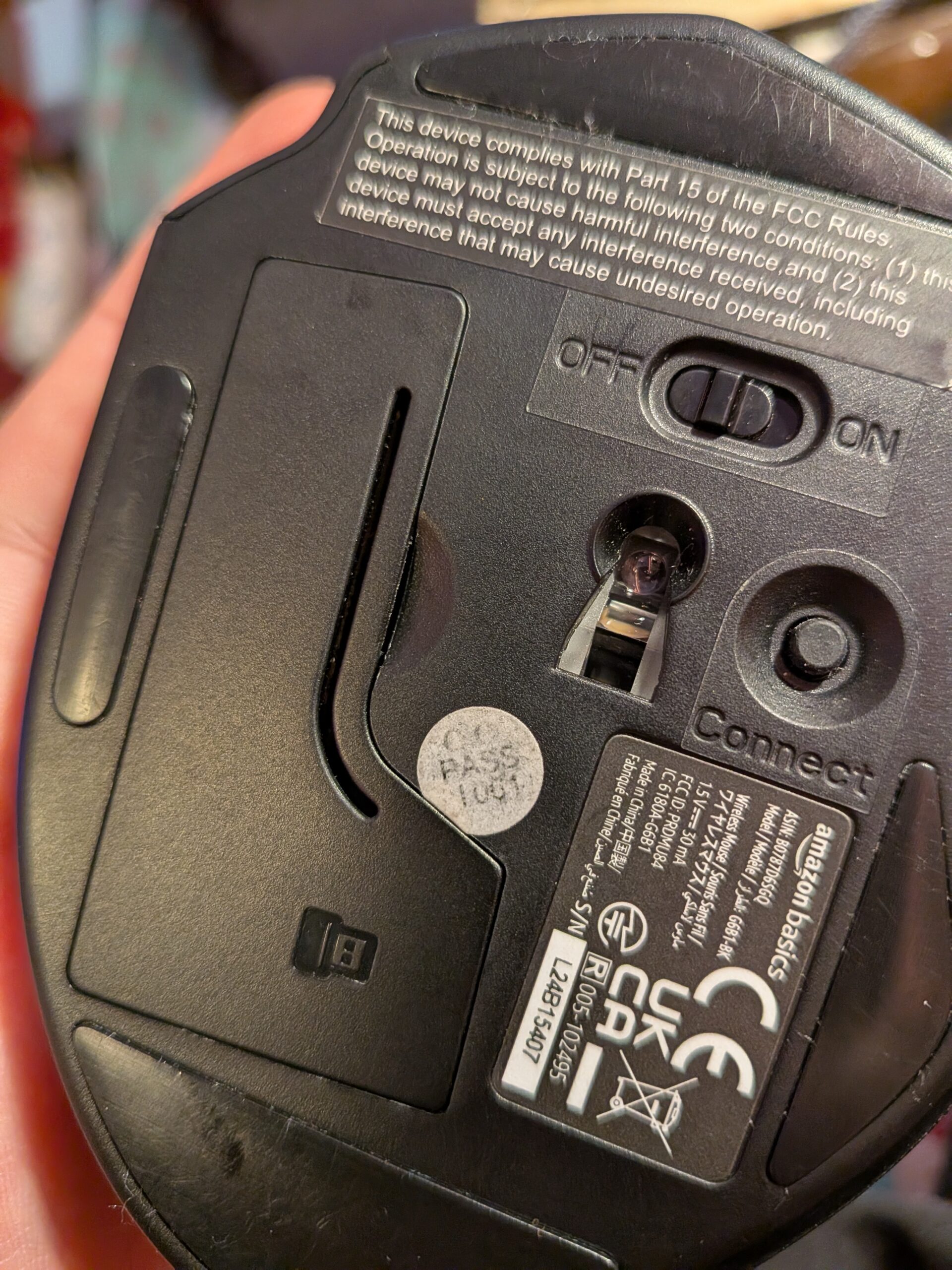 Cheap Amazon E-Waste Mouse
