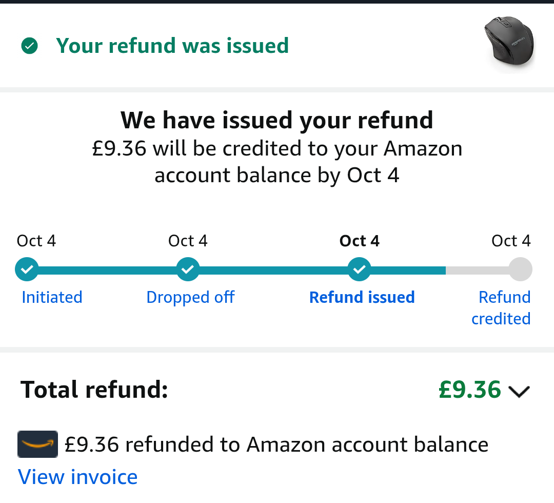 Amazon Mouse 2, Refund Boogaloo
